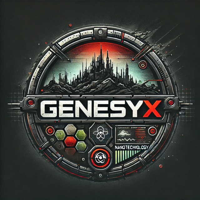 Первый логотип дневника разработки Genesyx